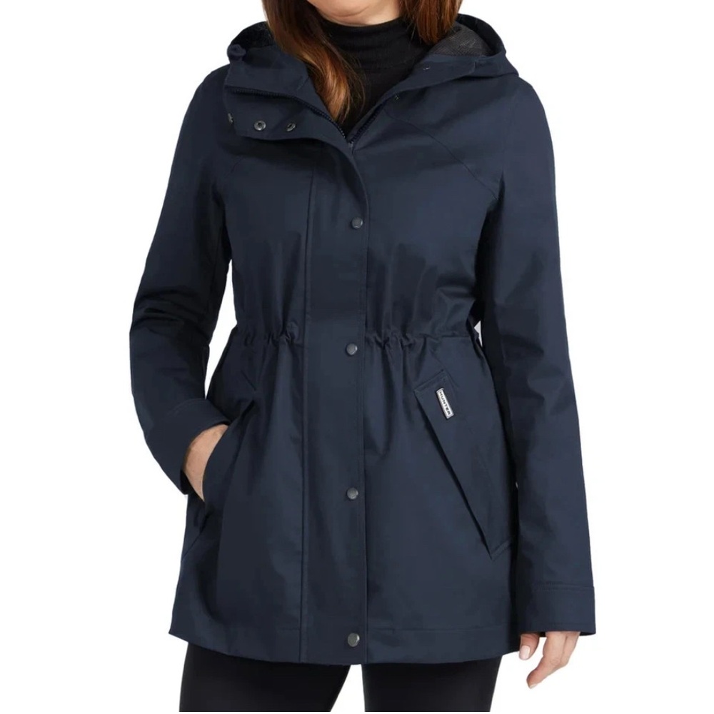 NEW Hunter Women's Ladie's Water Resistant Rain Jacket Blue S,M,L,XL,XXL